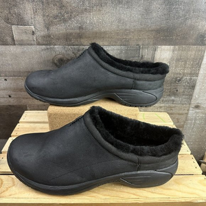 Merrell Mens Encore Chill 2 Moccasin Black Size 15 Fur Lined‎